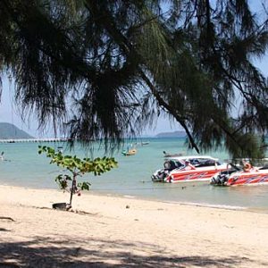 Strand in Thailand auf Segeltörn